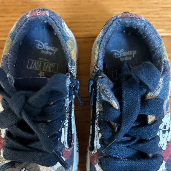Zara Baby & Disney Mickey Mouse Sneakers, Size 22 EU/ 6US - Picture 5 of 10